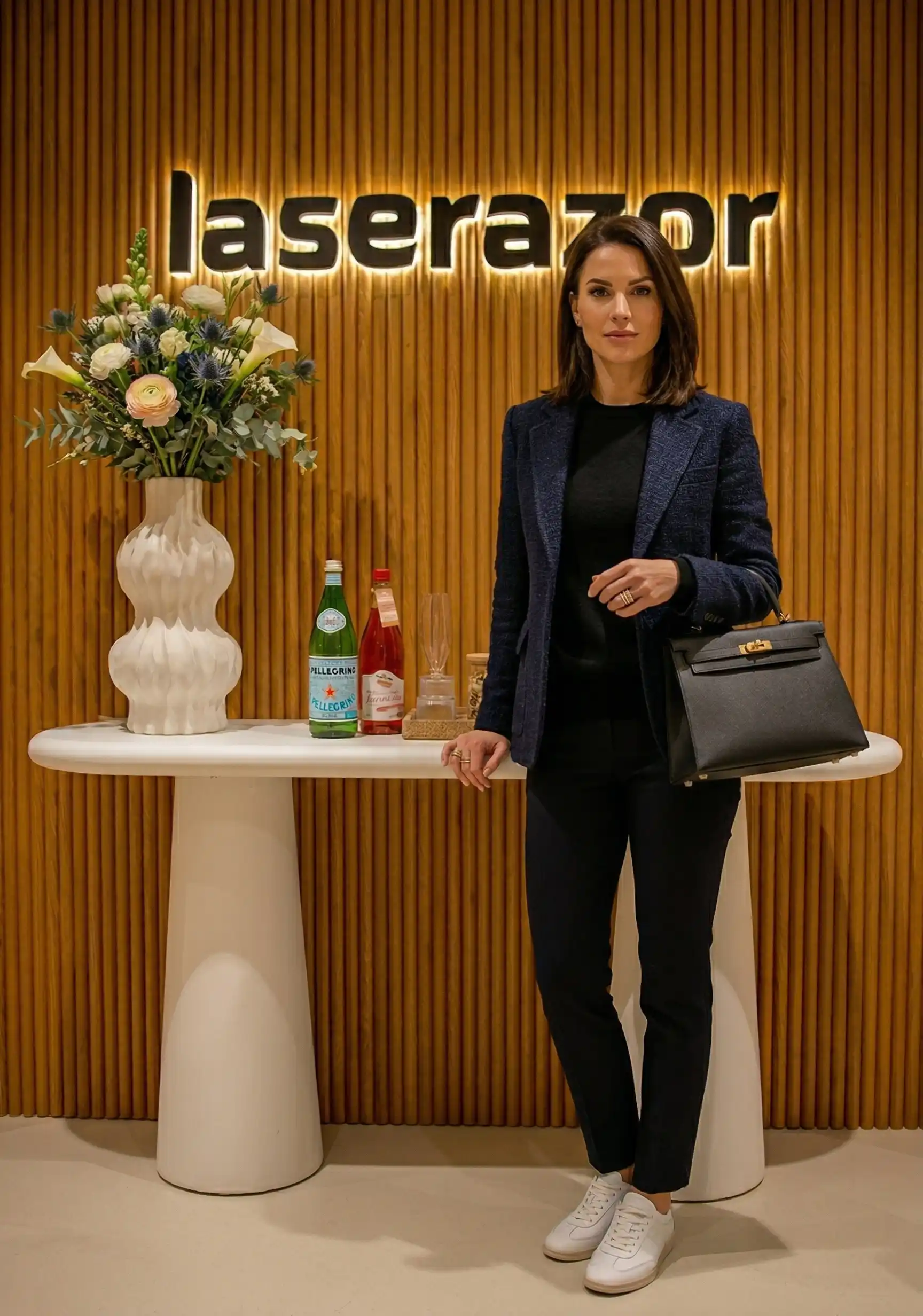 Kundin Sophie R. nach Laser Haarentfernung Bikinizone und Achseln